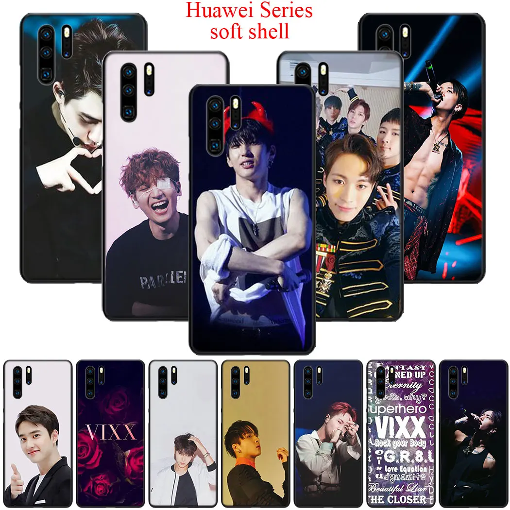 Мягкий силиконовый чехол kpop VIXX для Honor 10 Lite Note View 20 V30 30 Pro 20S|Бамперы| |