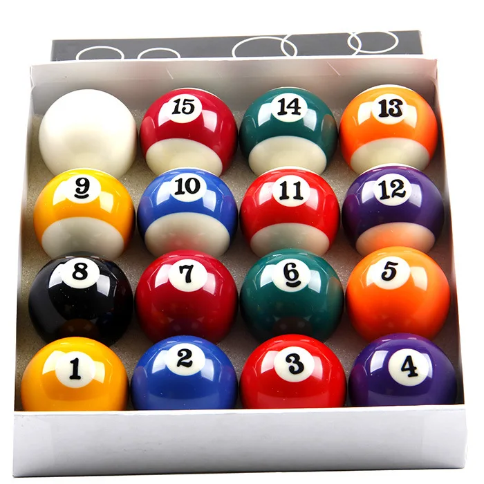 

Billiards Sub-Large Size 57. 2MM American-Style Black VIII End of File 16 Color Table Tennis