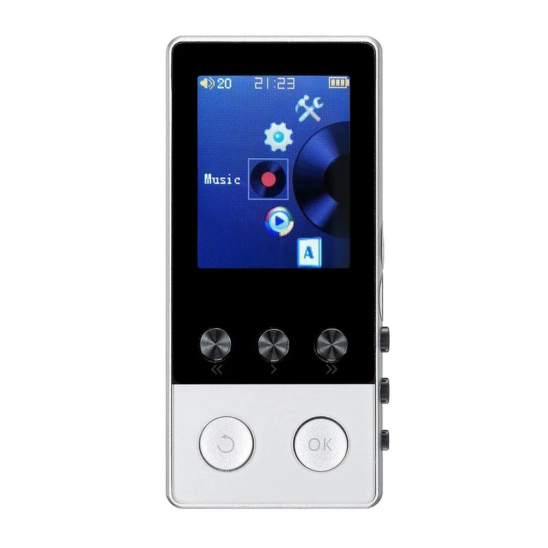 

MP3 MP4 музыкальный плеер bluetooth без потерь, Портативный FM-радио, запись голоса, чтение TF