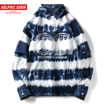 

Aelfric Eden Vintage Jackets Streetwear Tie-dye Striped Windbreaker Jacket 2020 Autumn Streetwear Harajuku Casual Coats Hip Hop