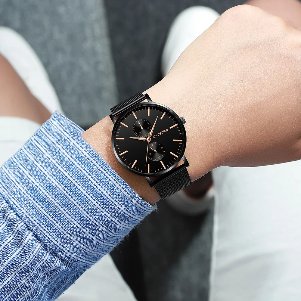 Женские кварцевые часы с датой, ультратонкие Роскошные брендовые наручные часы с ремешком из нержавеющей стали, кварцевые часы YE1