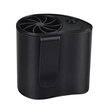 

Portable go out with lithium battery charging waist buckle belt mini creative lazy mini fan mobile air conditioner