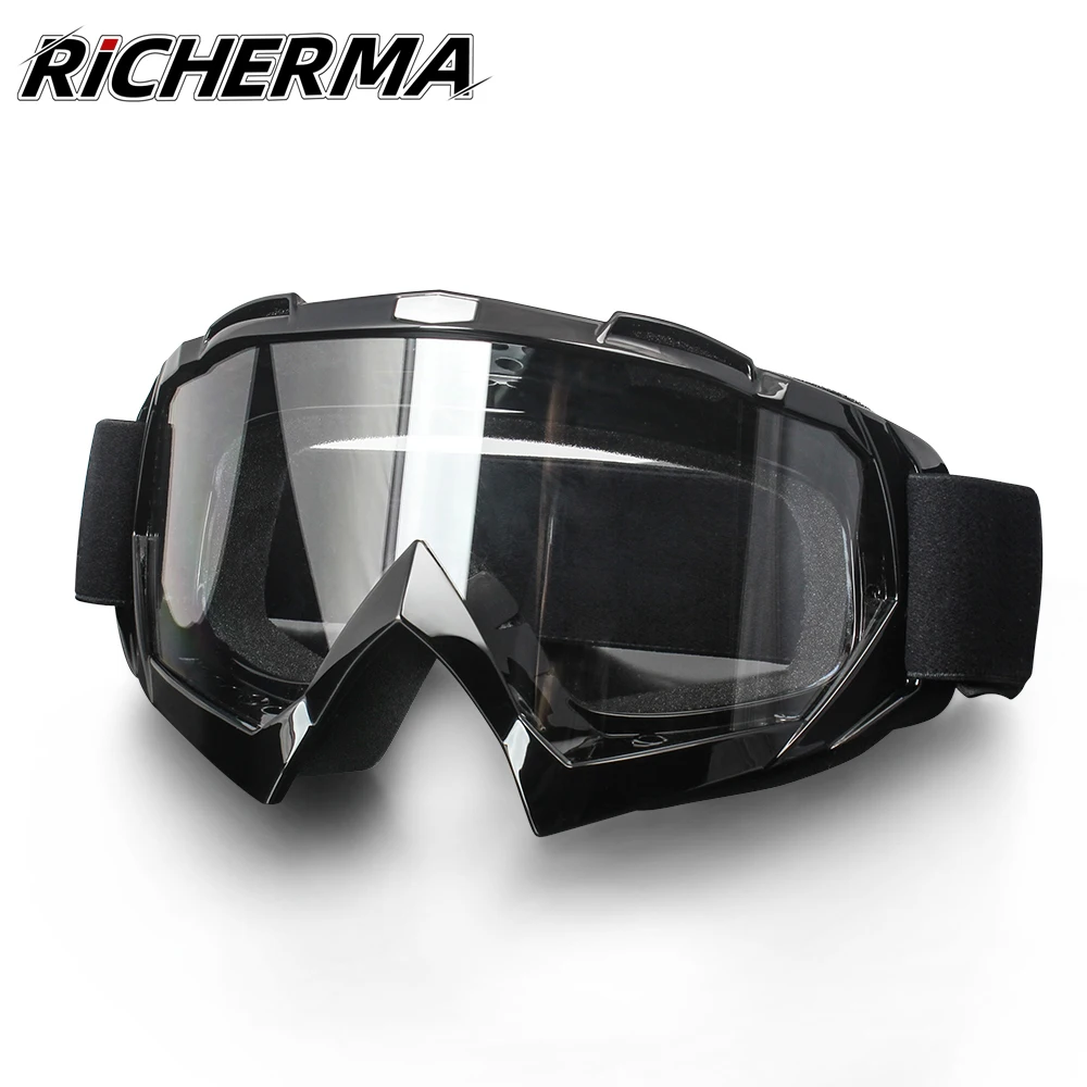 

Winter Windproof Helmet Motocross Glasses Goggles Transparent Lenses Eye Protection Motorcycle Motos Dirt Bike Ski Snowboard