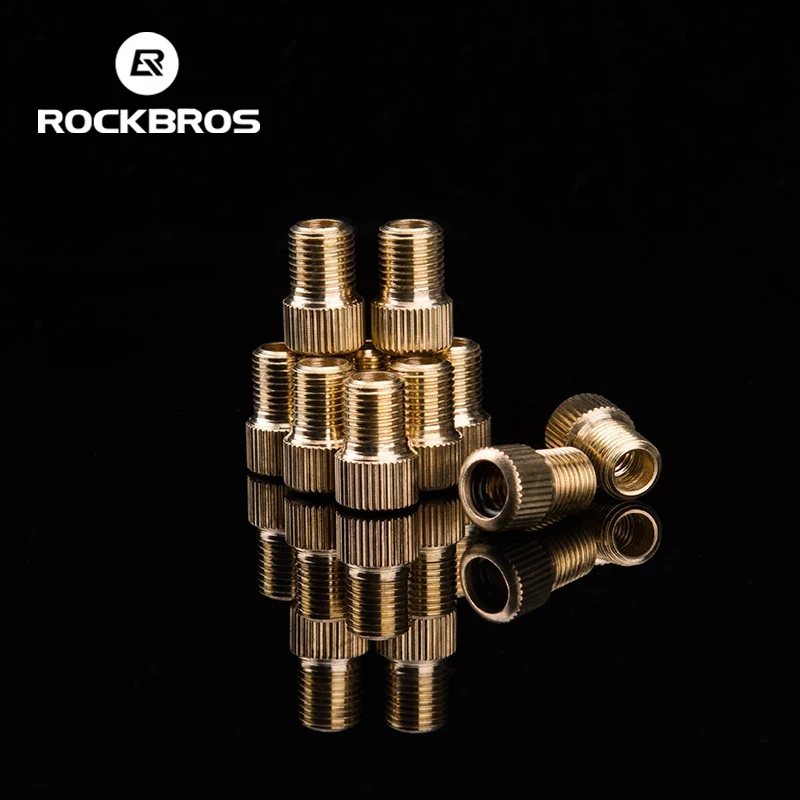 

ROCKBROS Bicycle Valve Presta valve to Schrader valve Tool MTB Road Bike Tubes Repair Tire Air Valve Bike Pump Accessory