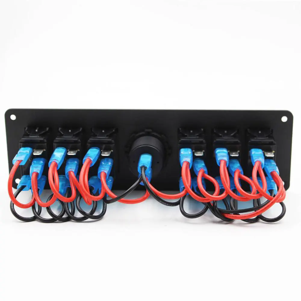 12 V/24 V автомобильный переключатель Панель светодиодный универсальный переключатель для лодки