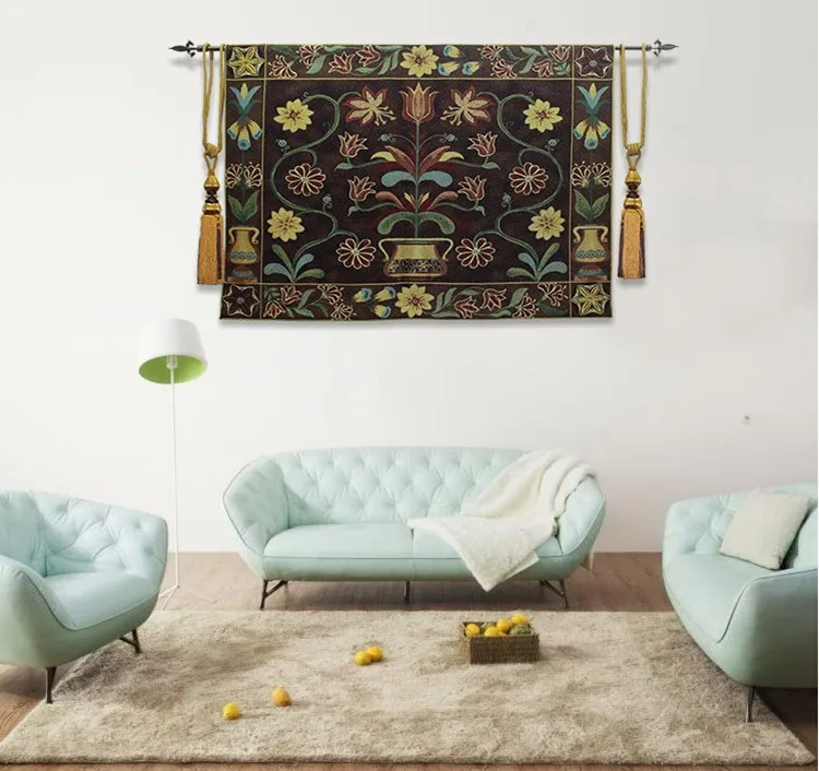 Высококачественный роскошный настенный гобелен бельгийский художественный Настенный Ковер марокканский декор подвесные настенные гобелены