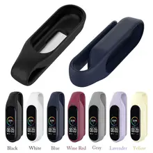 For Xiaomi Smart Band Silicone Metal Clip Buckle Holder Clip Case Cover Protective Case Shell Sport Hook Clip Anti-lost running