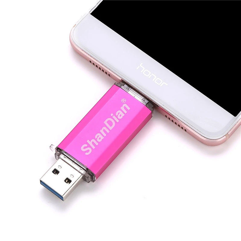 SHANDIAN USB 3 1 Type C usb флеш накопитель 0 64 Гб металлический пользовательский 32 карта