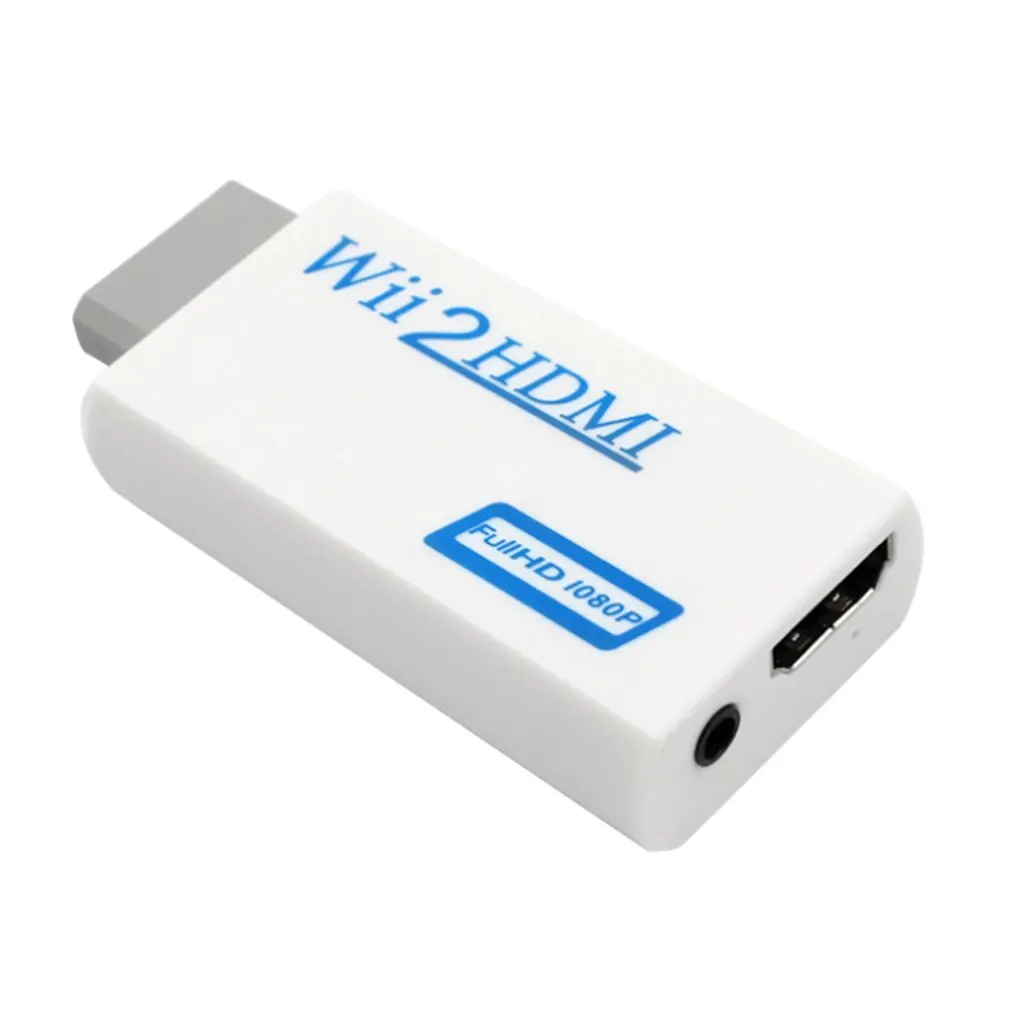 Для nintendo wii без проблем подключи и играй для wii к HDMI 1080p конвертер адаптер wii 2hdmi 3,5 мм аудио коробка для wii-link