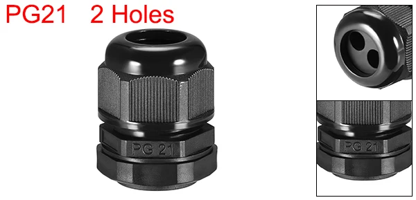 PG21 for 6.4-8.7mm Uxcell PG16 PG21 кабельный ввод 1-5 отверстий водонепроницаемый нейлоновый соединитель для 2-3,1 мм 2,4-3,4 мм 3,4-4,8 мм 3,5-5,2 мм 4,3-6,1 мм диаметр провода - Цвет: PG21 for 6.4-8.7mm