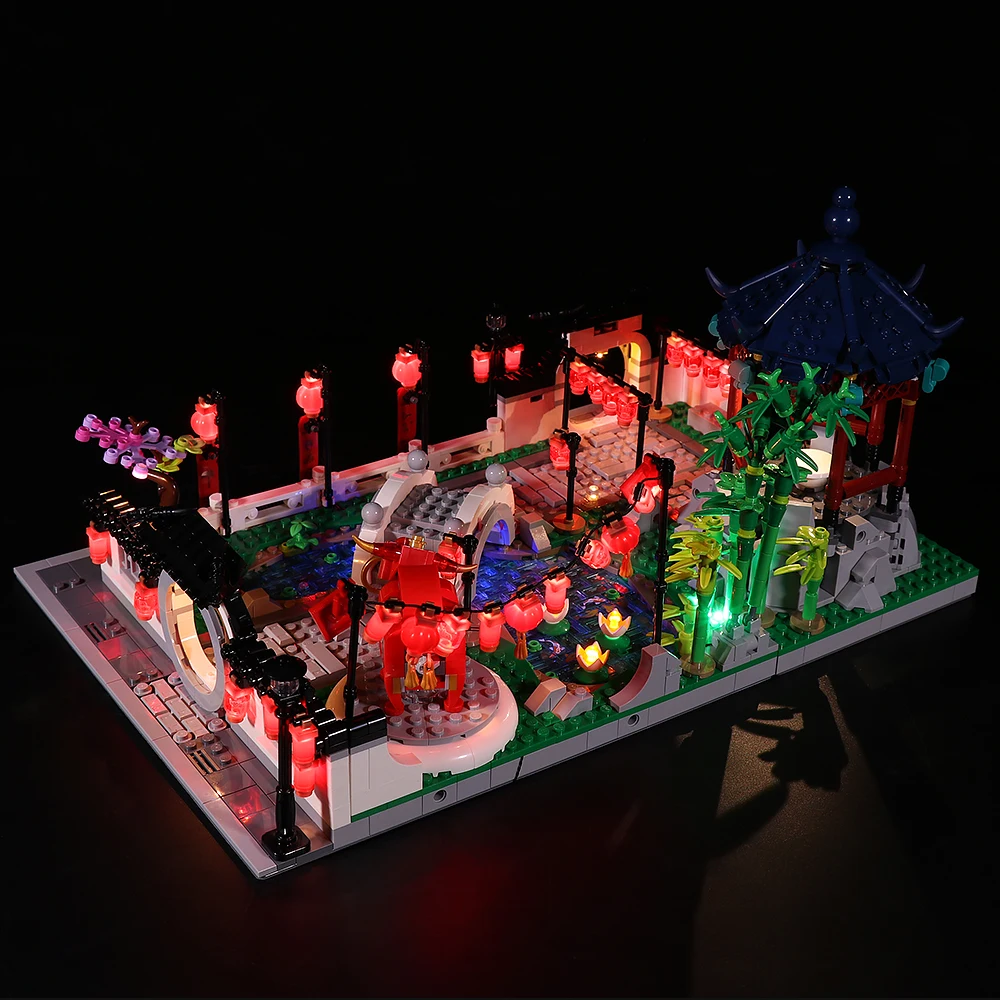 LED照明セット80107新年ランタンフェスティバル (LEDのみ、キットなし