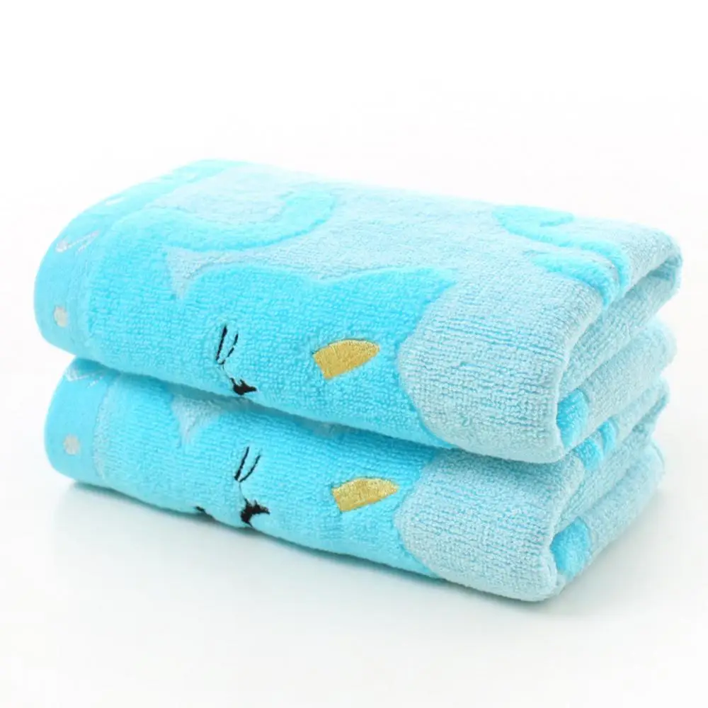 Bath Towel Cute Cat Musical Note Child Soft Towel Water Absorbing for Home Bathing Shower
