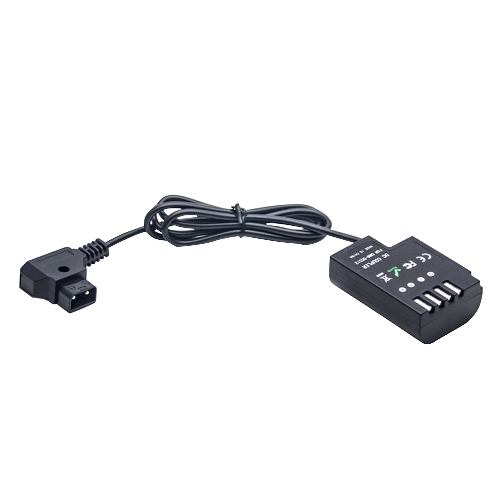 

Practical Adapter Power Durable Full Decoded Travel Camera Accessories With DTAP Cable ABS Dummy Battery Outdoor For DMW DCC12