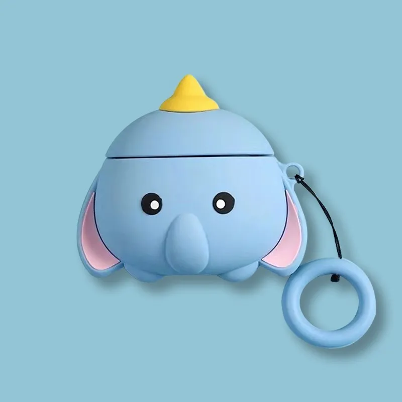 1104071 Q UNCLE Cartoon Starfish беспроводной Bluetooth чехол для наушников для Apple AirPods 2 Силиконовые чехлы защитные коробки - Цвет: 1104071