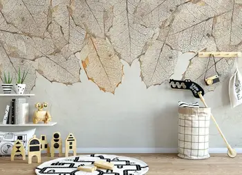 

[Self-Adhesive] 3D Leaves 7 Wall Paper mural Wall Print Decal Wall Murals