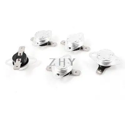 

5 Pcs 60 Celsius 140F Normal Close Temperature Controlled Switch