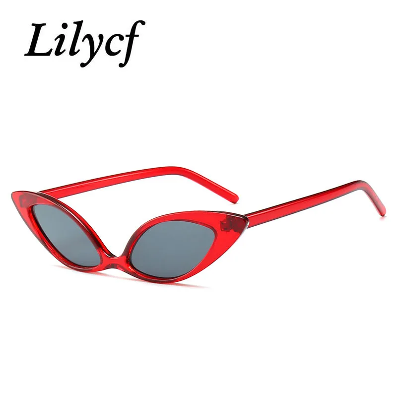 

2019 New Cat's Eye Color Sunglasses Polygon Frame Retro Visor Glasses Women's Brand Designer UV Protection Sunglasses UV400