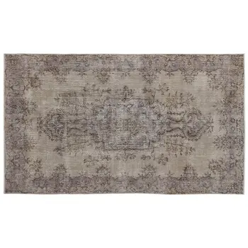 

Handmade Beige Vintage English English Area Rug 176x299 Cm-5'9''X9'10''