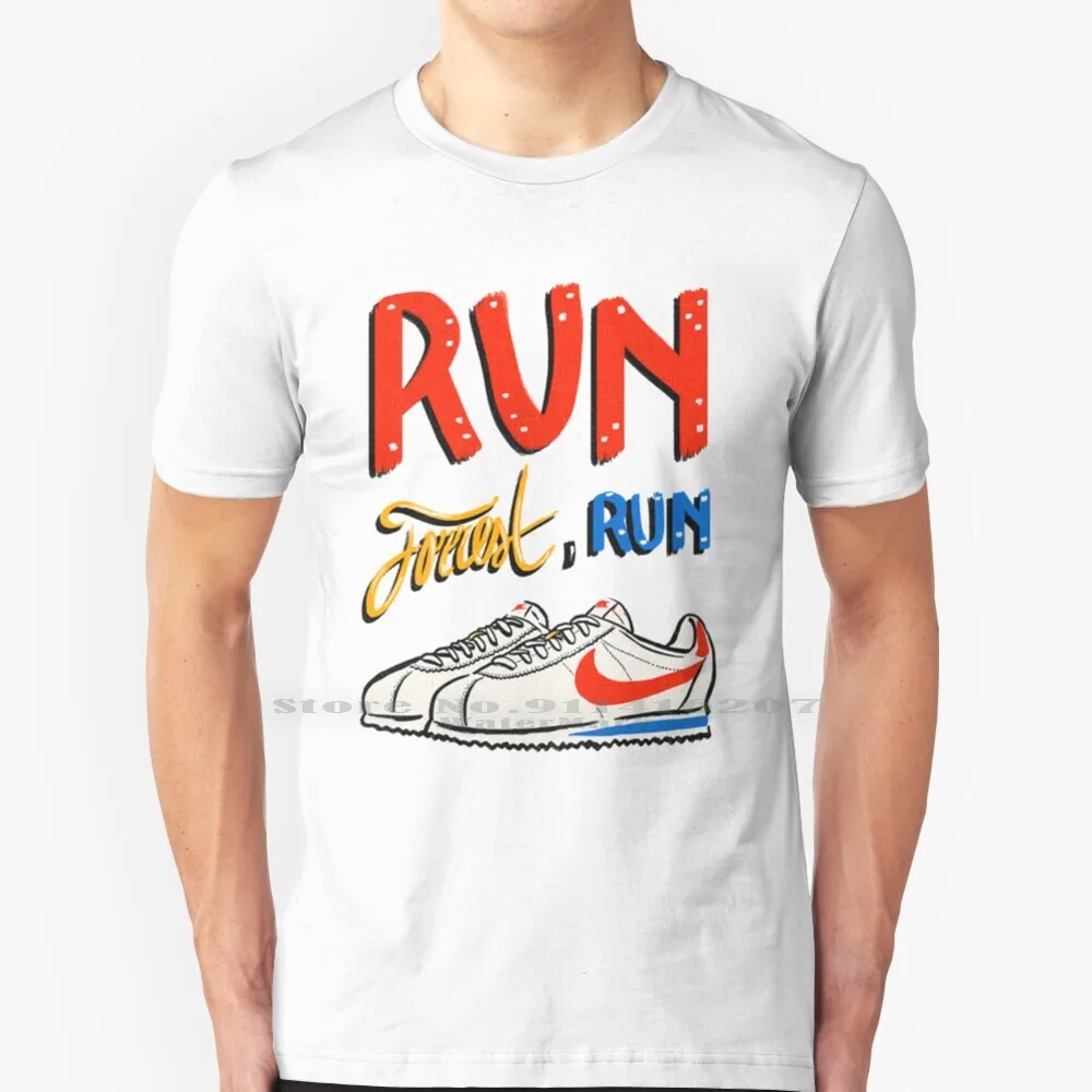 Run Forrest! T Shirt 100% Pure Cotton 