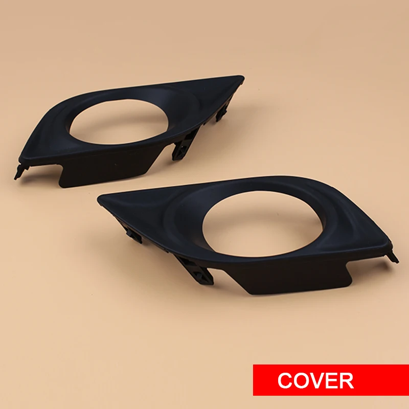 COVER Автомобильная противотуманная фара в сборе для Nissan Sunny/Almera 2011/Versa 2012 2013(тип США), противотуманный светильник на передний бампер - Цвет: COVER