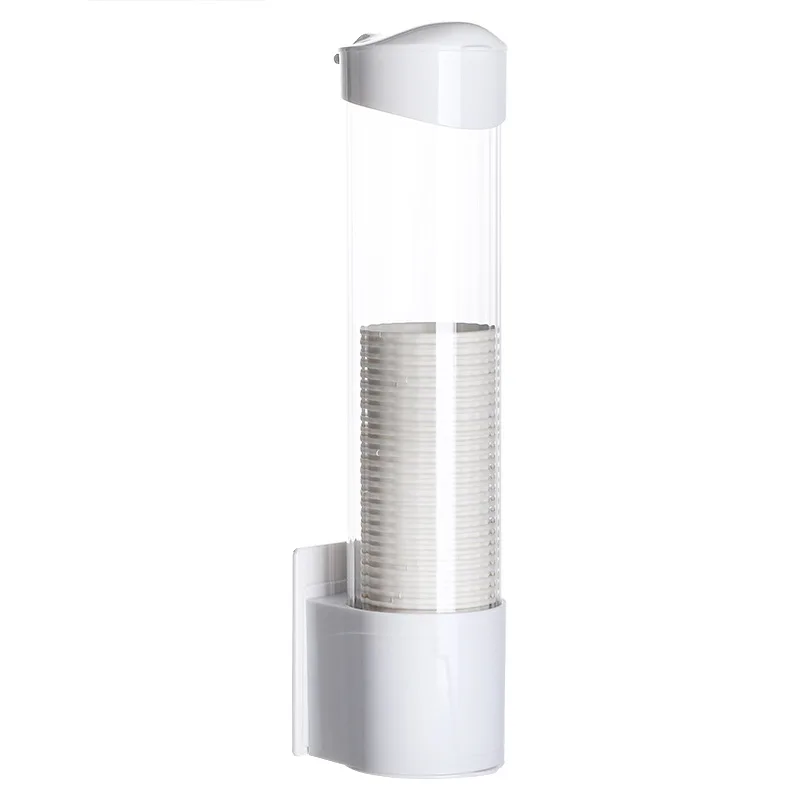 Disposable Paper Cup Holder Wall Mounted Automatic Cup Storage Rack Cups Holder For Water Dispenser Cups Container Accessories