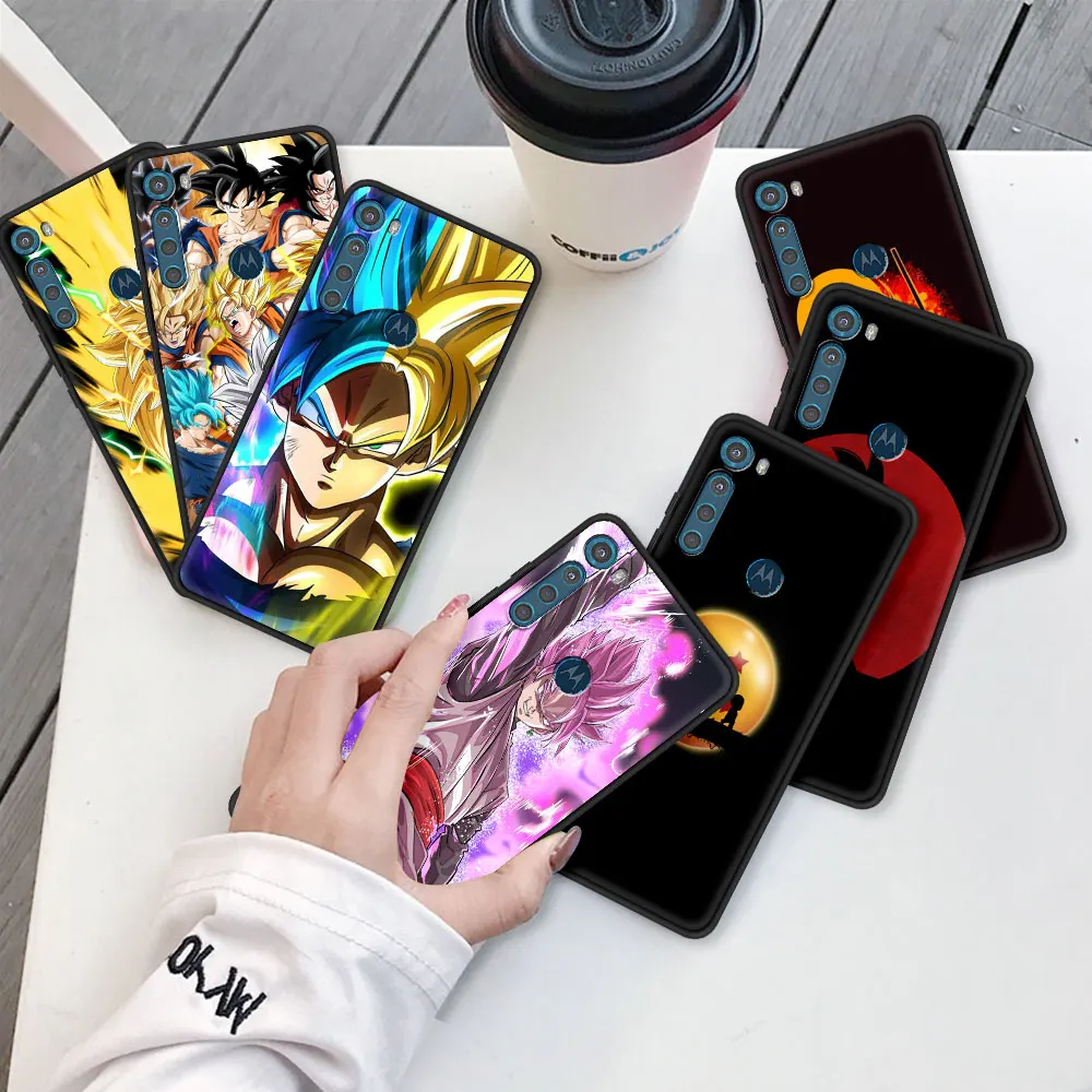 Чехол для Motorola Moto G9 Play G8 Power Lite One Fusion Plus G Stylus Черный Мягкий противоударный чехол