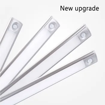 

Under Cabinet light Wireless PIR Kitchen light Smart induction light USB Rechargeable LED Motion sensor Closet night light