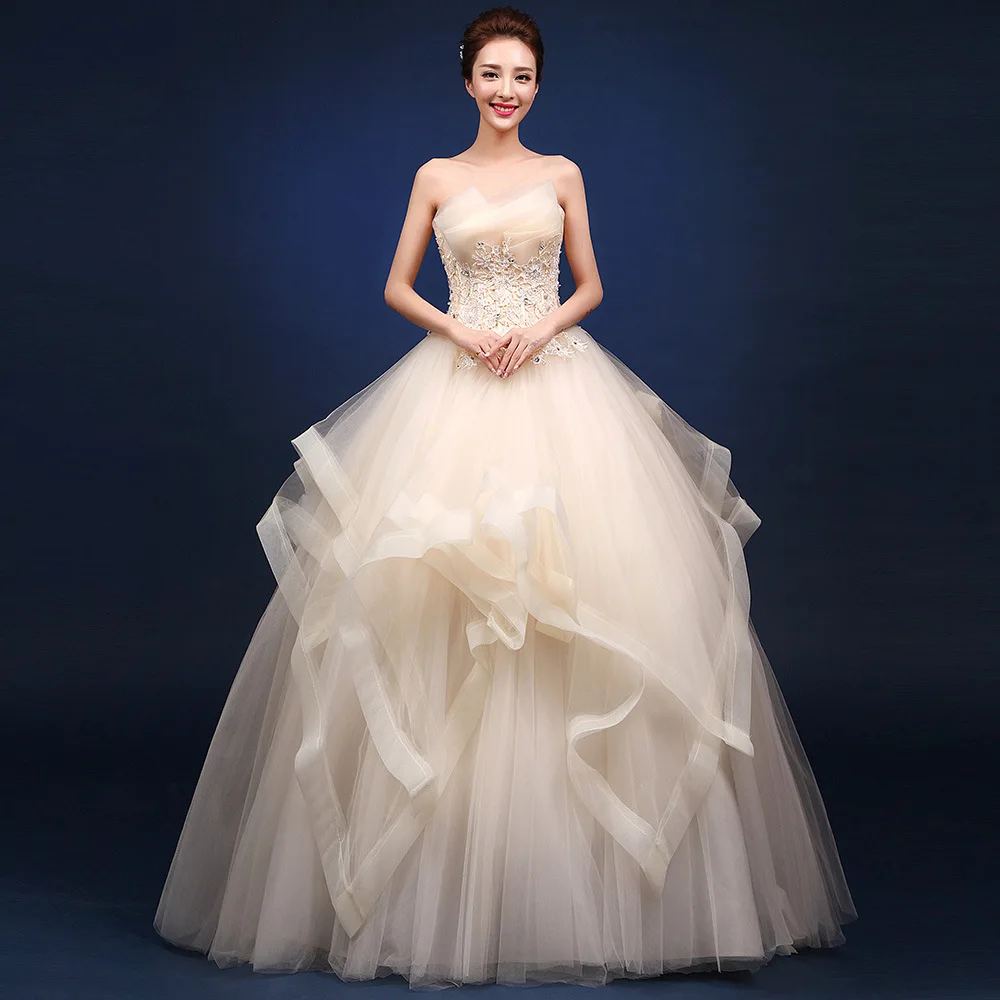 Quinceanera Dresses The Party Prom Elegant Strapless Ball Gown 5 Colors Formal Homecoming Quinceanera Dress Size