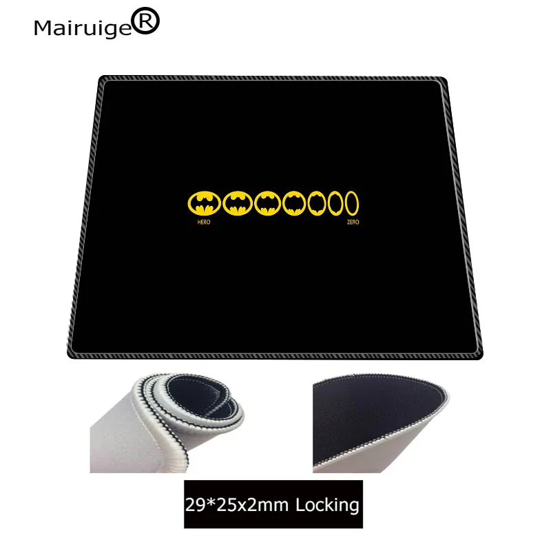  Your Own Mats Cool Batman Logo The Dark Knight gamer play mats Large Locking Edge Mousepad Size for