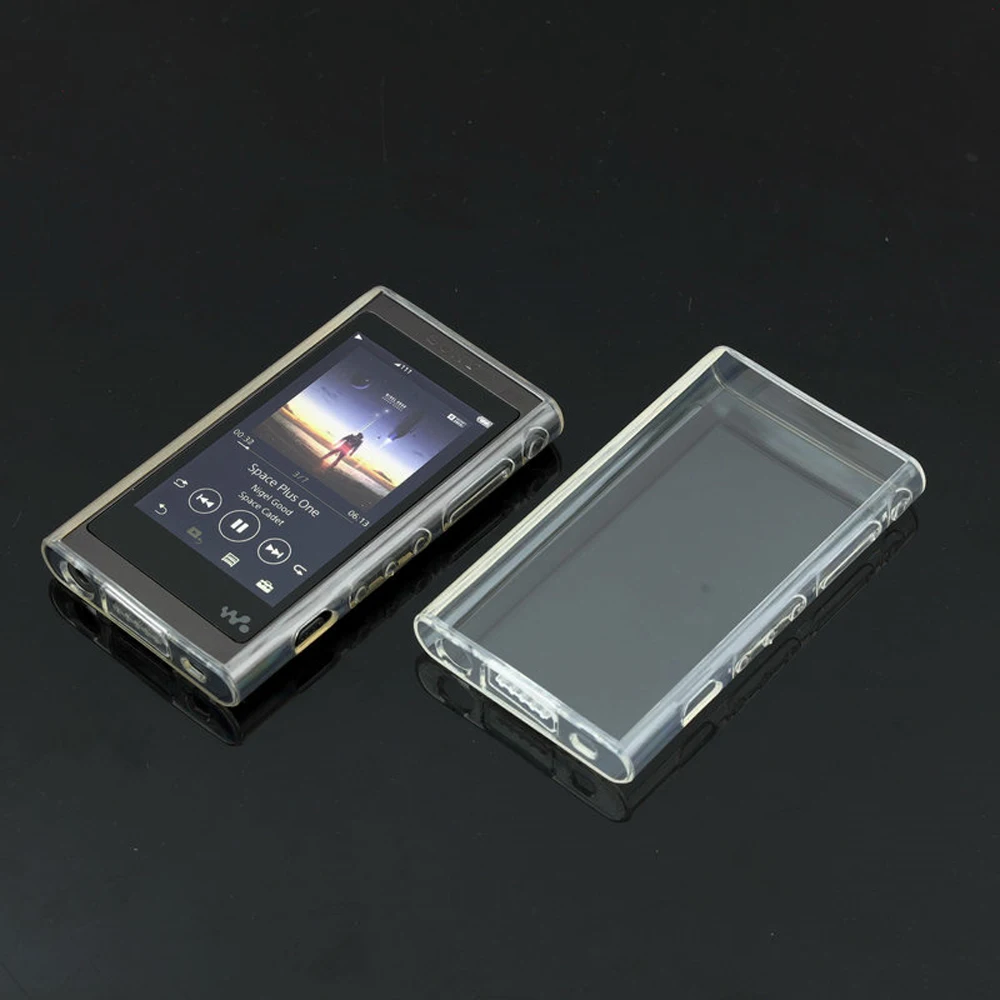 Soft Clear Tpu Capa Protetora para Sony Walkman nw A50 A55 A56 A57 A55hn A56hn A57hn com Protetor de Tela e Pulseira - Image 5