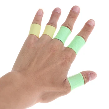 

8pcs/set Golf finger toe Silicon Support Sleeve Protector Grip grey Multi color for Men Women