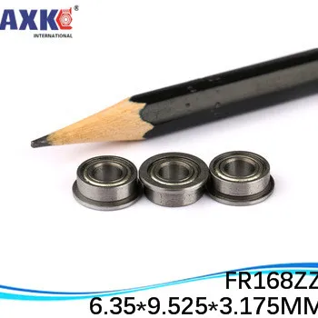 

20PCS High Quality ABEC-5 Z2V2 FR168ZZ bearing 1/4 x3/8 x1/8 inch 6.35*9.525*3.175mm Mini inch Flanged Ball Radial Bearings