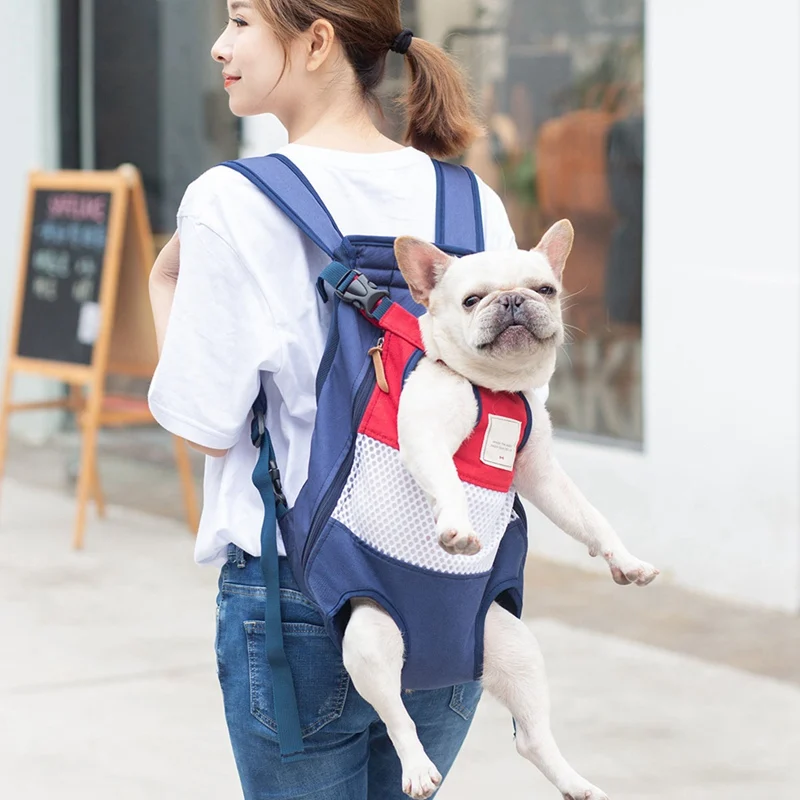 Рюкзак-переноска Регулируемый Pet защитная плёнка для переднего кошек и собак, переноска для ребенка на открытом воздухе путешествия Ножки штатива из легкого-подходит для маленькие собаки, кошки