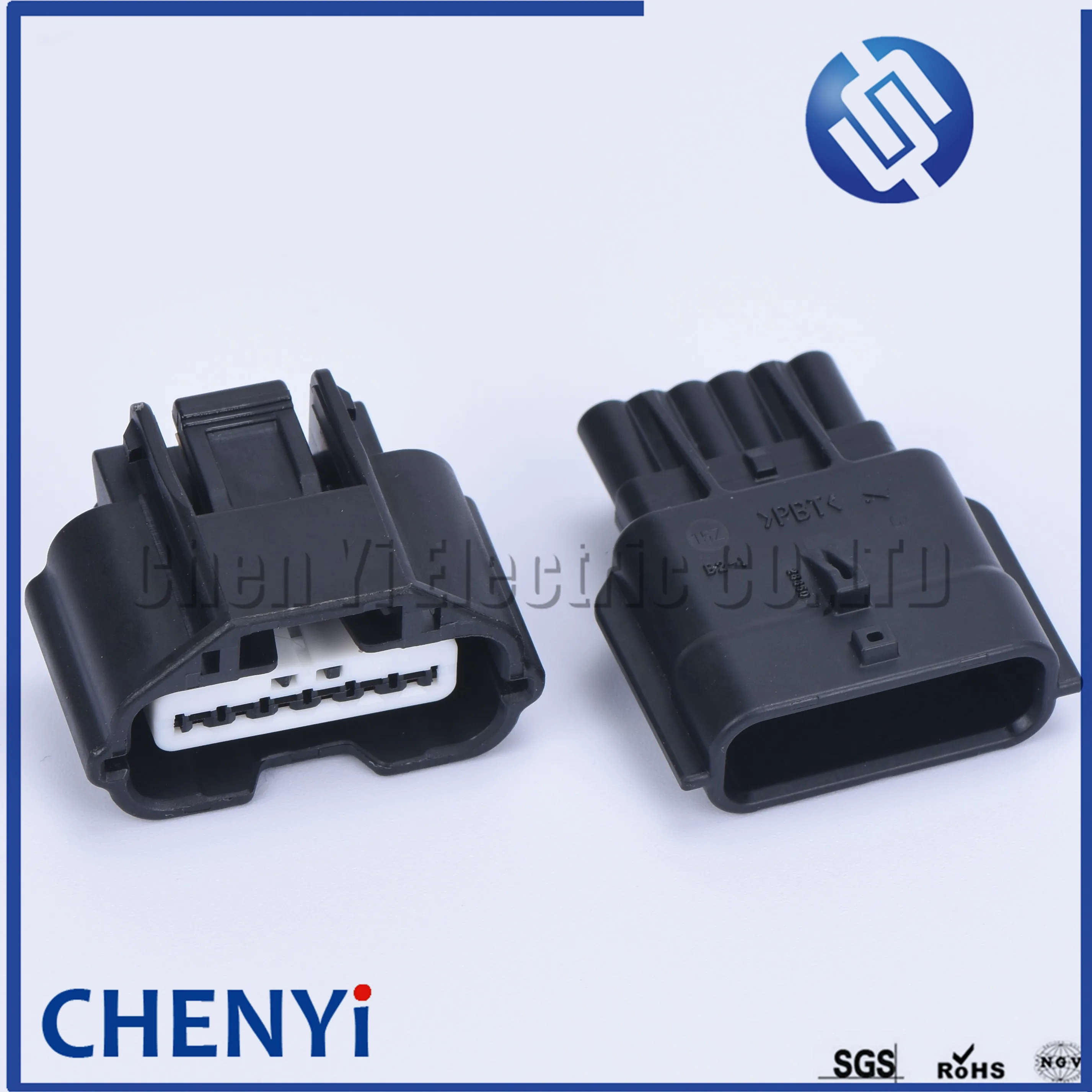1 set 6 Pin (0.6)female or male car PDC parking sensors waterproof auto  Harness connector MG643284-5 for Toyota Hyundai