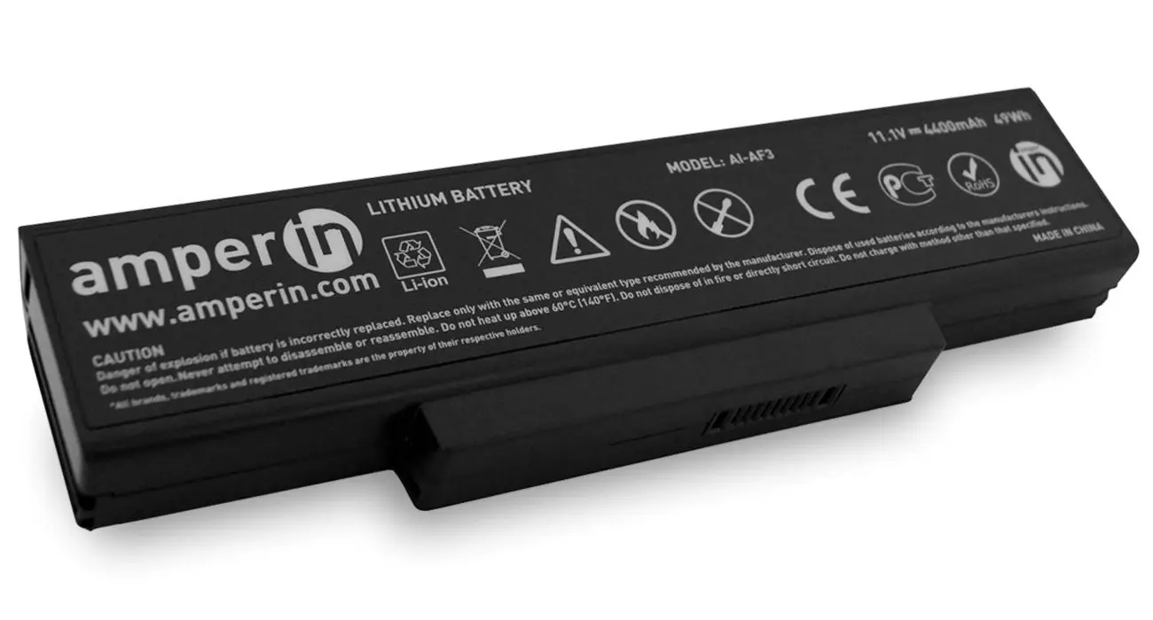 Amperin battery for Clevo m660n (4400mAh) | Компьютеры и офис