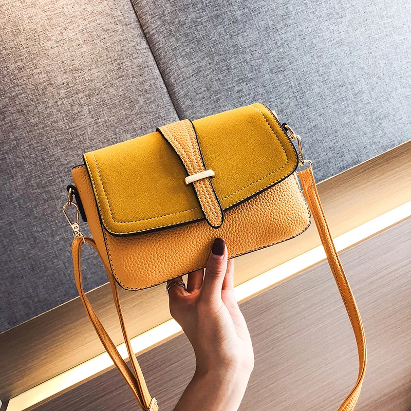 

Early Autumn Small Bag Women's 2020 New Style Korean-style Dull Polish Retro Versatile INS Ultra-Fire Pack Mini Oblique Square S