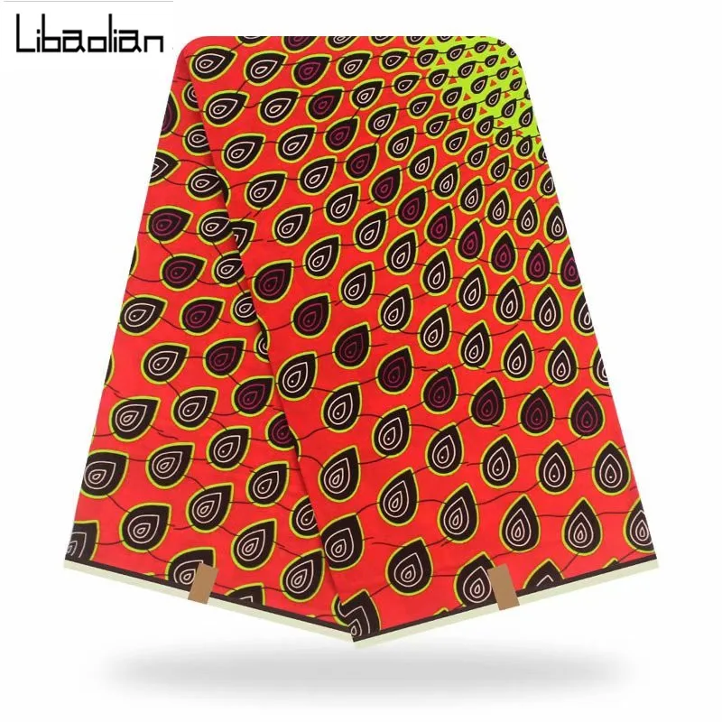 Новинка очень популярная африканская одежда голландский воск ткань Африканский настоящий батик воск настоящий воск хлопок F911-28