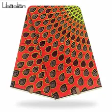 Новинка очень популярная африканская одежда голландский воск ткань Африканский настоящий батик воск настоящий воск хлопок F911-28