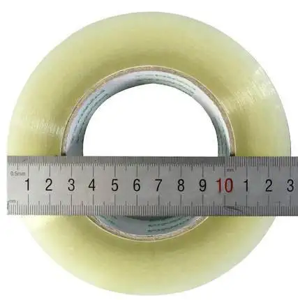 

Deli 30933 Packaging Adhesive Tape 60 Mm * 200Y Flesh 2.5 Cm Sealing Adhesive Tape Transparent Tape 6 Volume/Tube