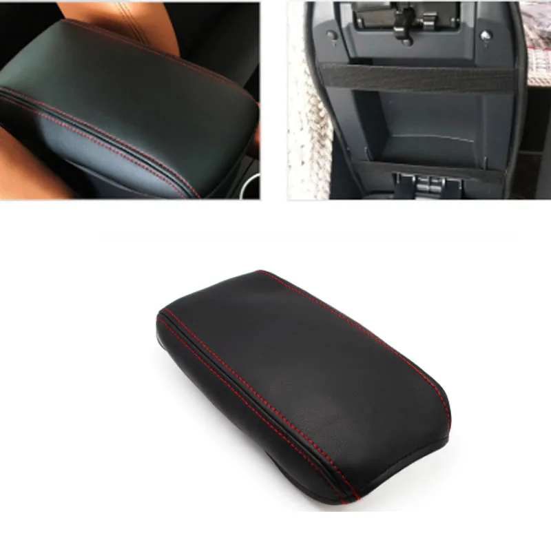 Car Center Console Armrest Box Cover Microfiber Leather Protection Pad