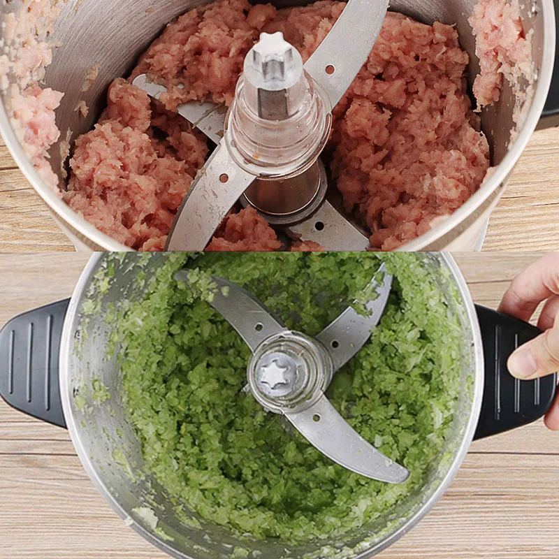 Коммерческая Мясорубка мощный измельчитель для мяса домашний электрический