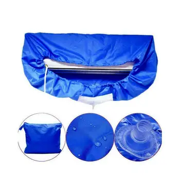 

Wall Mounted Air Conditioning Cleaning Cover Tool Waterproof Dust Washing Clean Protector Bag TB Sale