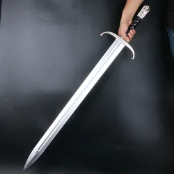 Couteau épée en mousse pour adolescent, jouet, Simulation de jeu de glace et de feu, épée à Double tranchant Longclaw, accessoire de film pour Cosplay 