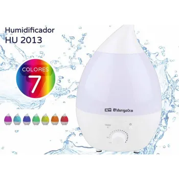 

ORBEGOZO HUMIDIFIER HU2013 1,3L 7 COLORS