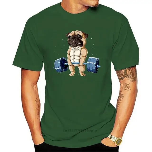 pug workout shirt