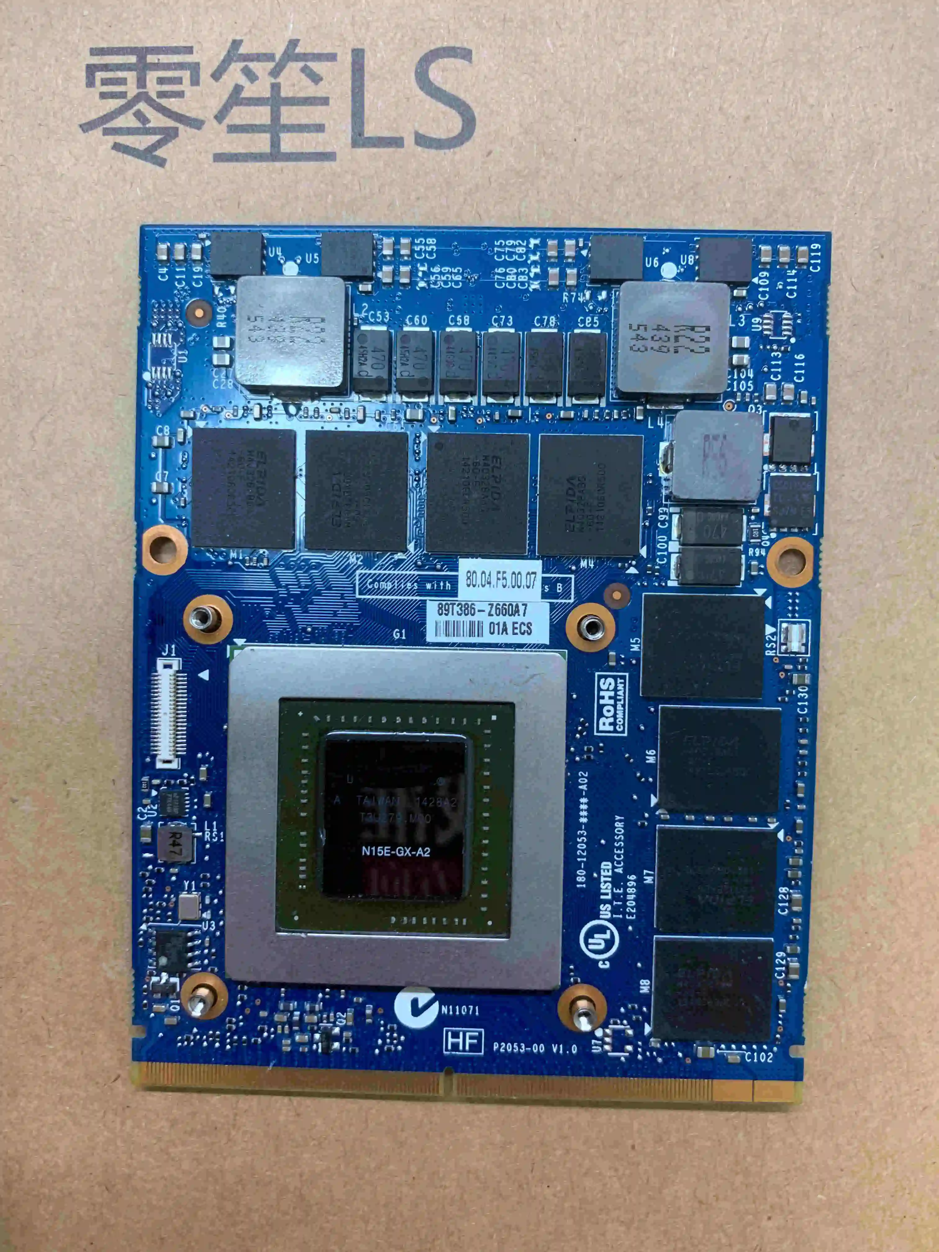 Для NVIDIA GeForce GTX 880M 8 Гб MXM 3.0 Тип B видеокарта JH9PP для Alienware 17 18 Clevo Бесплатная доставка