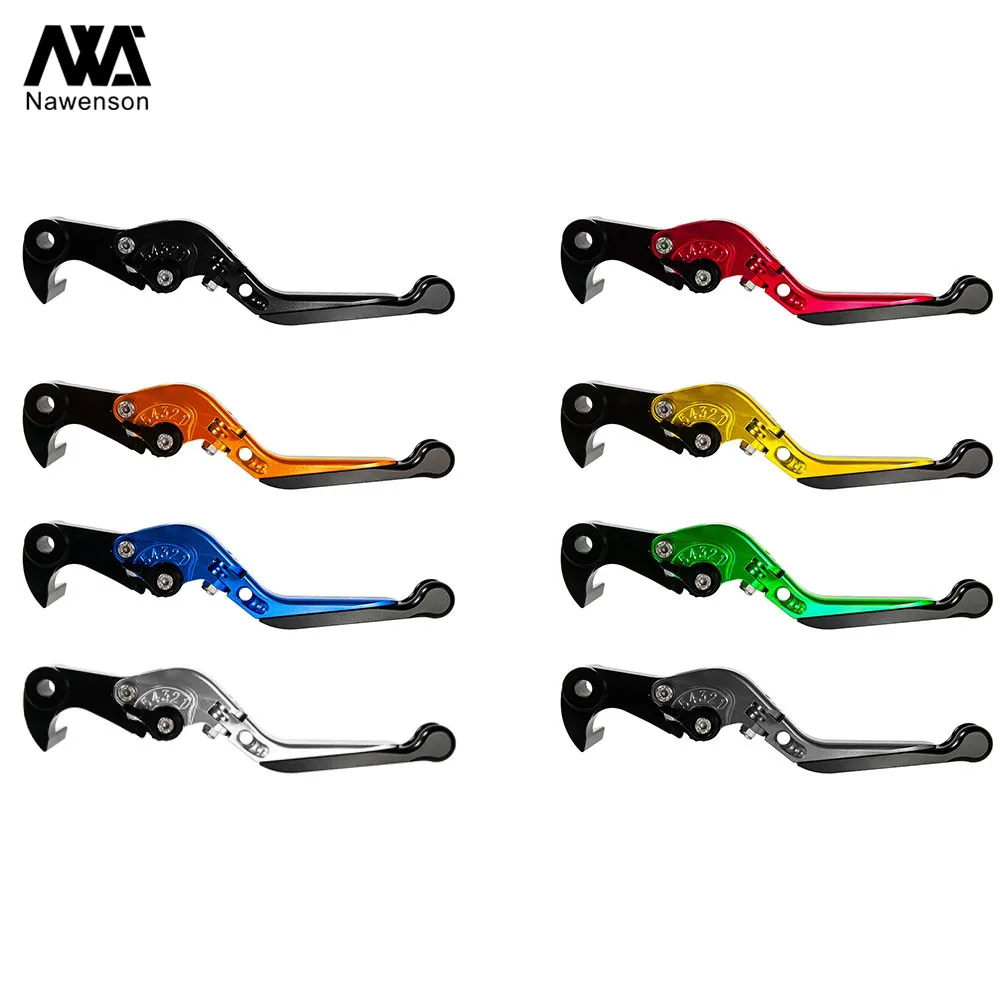 Motorcycle Adjustable Folding Brake Extendable Clutch Levers Handlebar CNC Aluminum Handles For Yamaha YZF R6