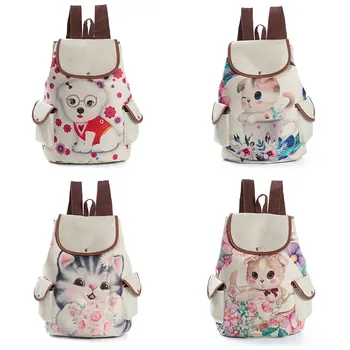 

Pinted Drawstring Backpacks Teenager Backpacks Rucksack Female School Bag School Backpack For Teenage Girls Wholesale