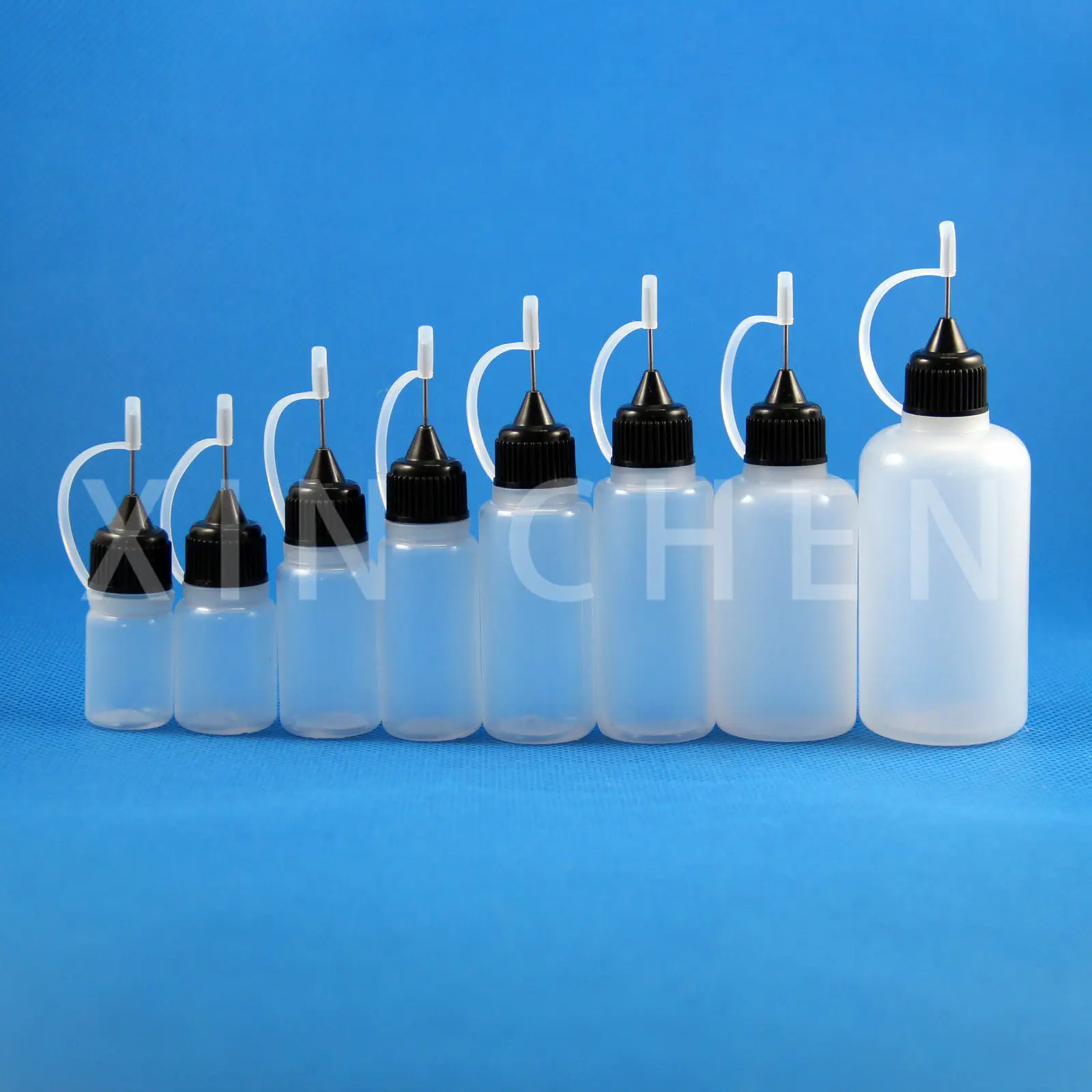 

20Pcs PE Squeezable Needle Bottle Juice Liquid Dropper Bottle Refillable Eyes Drop Oil Containers 5/10/15/20/30/50/100/120ml