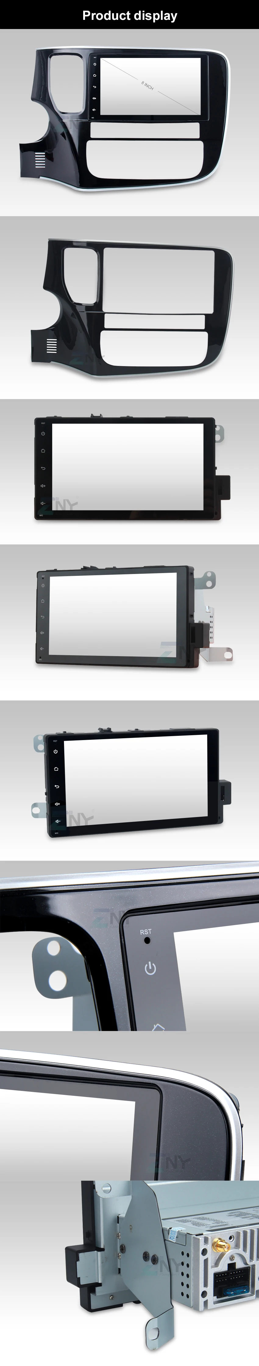 " ips Android 9 Carplay для Mitsubishi Outlander Радио RDS стерео WiFi gps навигация DSP Аудио Видео Мультимедиа
